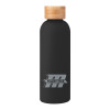 Thumbnail image for Massachusetts Maritme  Blair Black Stainless Steel Bottle w/ Bamboo Lid 17 oz