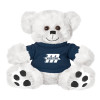 Thumbnail image for  Plush Big Paw 8 1/2 inch White Bear w/Navy Shirt