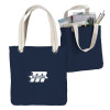 Thumbnail image for  Allie Navy Canvas Tote
