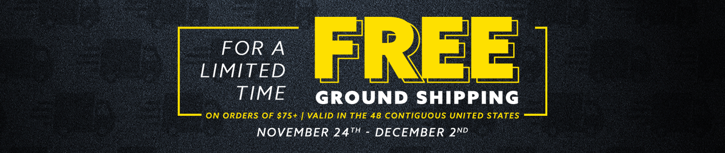 Free Ground Shipping with a $50 purchase November 24-30