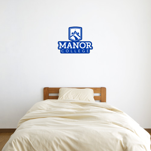  1 ft x 1 ft Fan WallSkinz - Manor College Logo