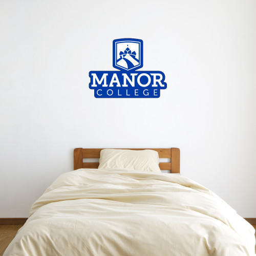  3 ft x 3 ft Fan WallSkinz - Manor College Logo