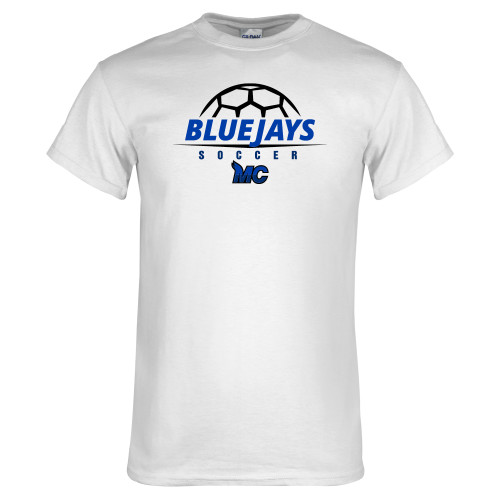  White T Shirt - Soccer Design