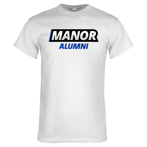  White T Shirt - Manor Alumni