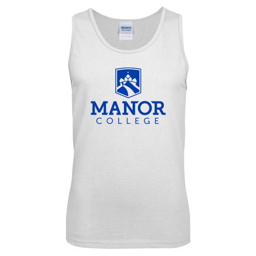  White Tank Top - Secondary Logo