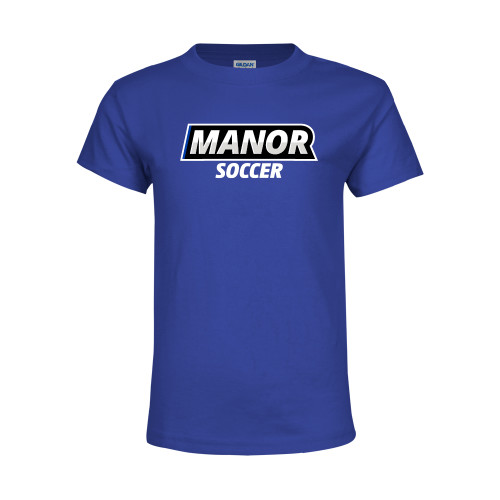  Youth Royal T Shirt - Manor Soccer