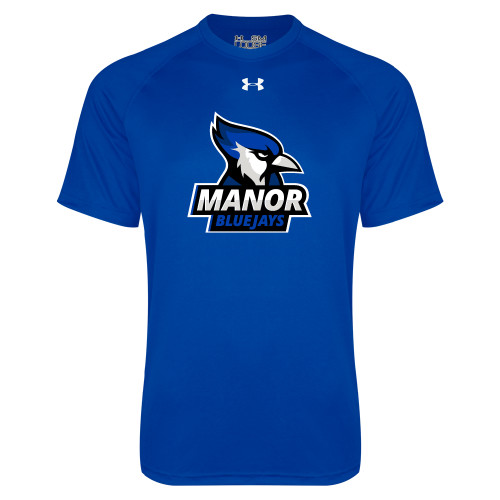  Under Armour Royal Tech Tee - Primary Mark