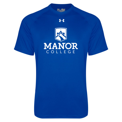  Under Armour Royal Tech Tee - Secondary Logo