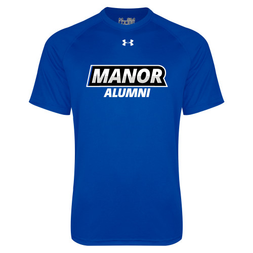  Under Armour Royal Tech Tee - Manor Alumni