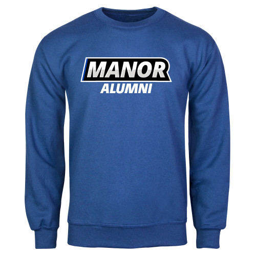  Royal Fleece Crew - Manor Alumni