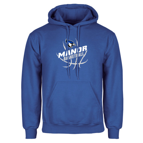  Royal Fleece Hoodie - Basketball Design