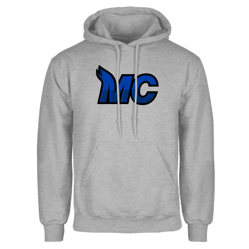  Grey Fleece Hoodie - MC Logo