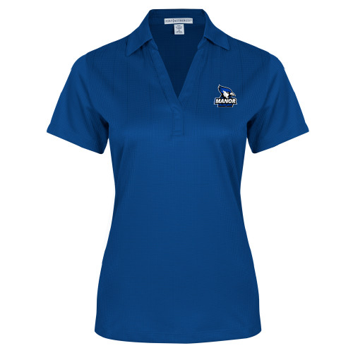  Womens Royal Performance Fine Jacquard Polo - Primary Mark