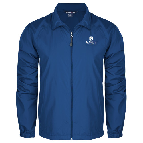  Royal Full Zip Wind Jacket - Secondary Logo