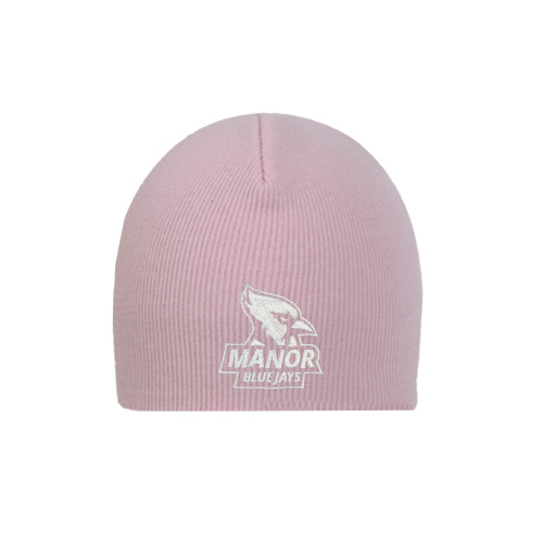  Pink Knit Beanie - Primary Mark