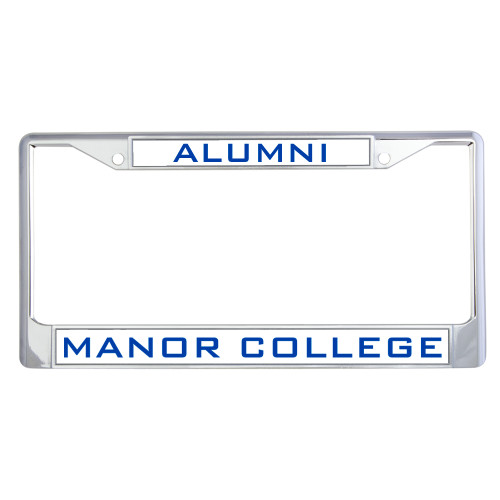  Alumni Metal License Plate Frame in Chrome - Alumni
