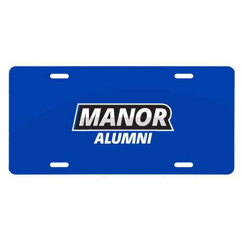  License Plate - Manor Alumni