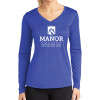 Thumbnail image for  Womens Royal Performance Long Sleeve V Neck Shirt