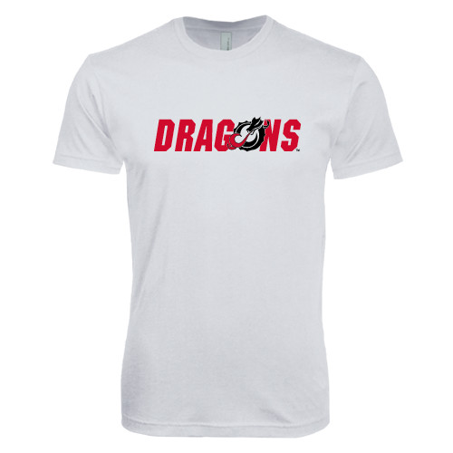  Next Level White SoftStyle T Shirt - Dragons