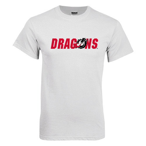  White T Shirt - Dragons