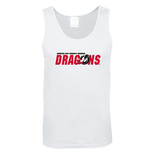  White Tank Top - Official Logo