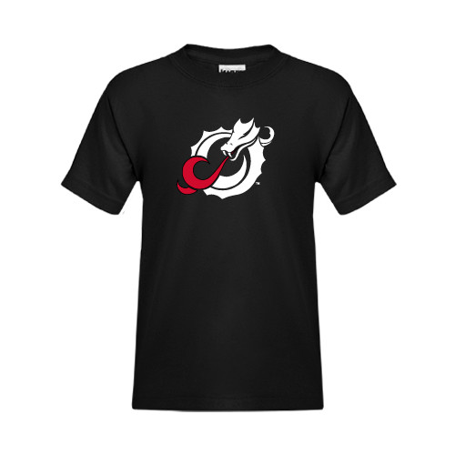  Youth Black T Shirt - Dragon Mark