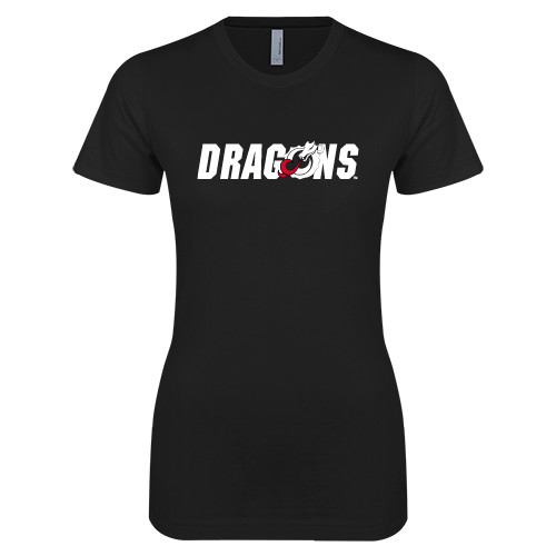 Main Image for  Next Level Womens Black Boyfriend Tee