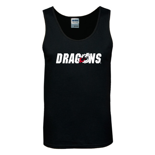  Black Tank Top - Dragons