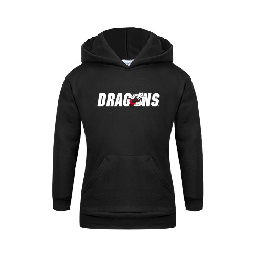  Youth Black Fleece Hoodie - Dragons