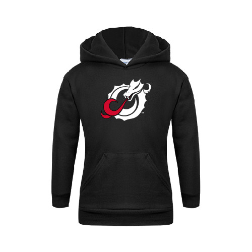  Youth Black Fleece Hoodie - Dragon Mark