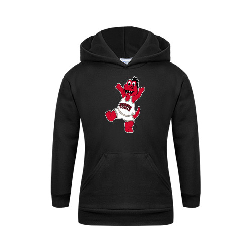  Youth Black Fleece Hoodie - Scorch Squad Youth Mark