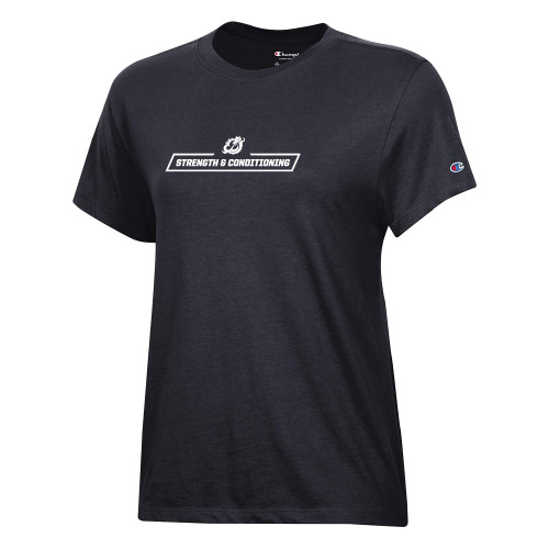 Main Image for  Champion Womens Black Core Short Sleeve Tee