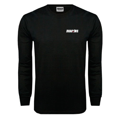  Black Long Sleeve T Shirt - Dragons