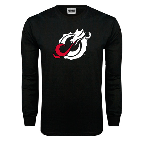  Black Long Sleeve T Shirt - Dragon Mark