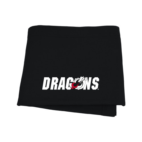  Black Sweatshirt Blanket - Dragons