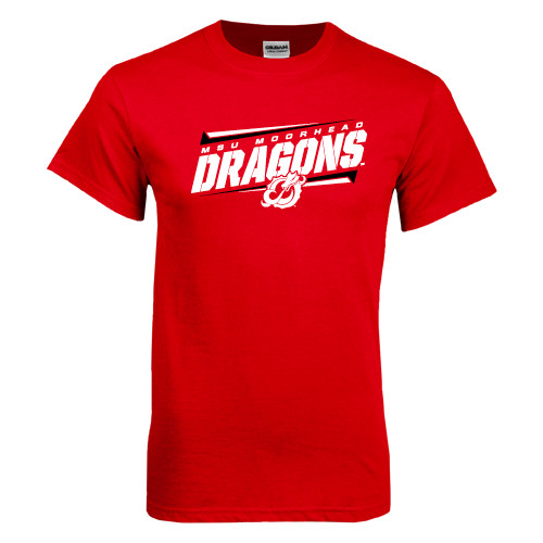  Red T Shirt - Stencil Type Design