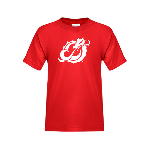  Youth Red T Shirt - Dragon Mark