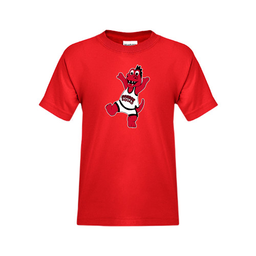  Youth Red T Shirt - Scorch Squad Youth Mark