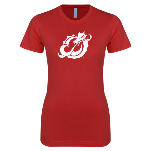 Main Image for  Next Level Womens Red Boyfriend Tee
