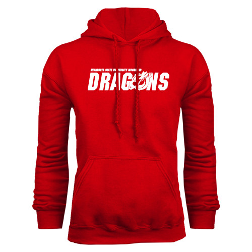  Red Fleece Hoodie - Official Logo