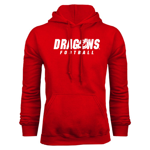  Red Fleece Hoodie - Football