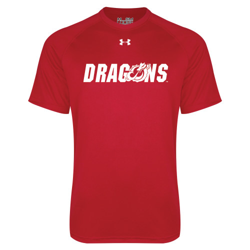  Under Armour Red Tech Tee - Dragons