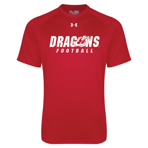  Under Armour Red Tech Tee - Football