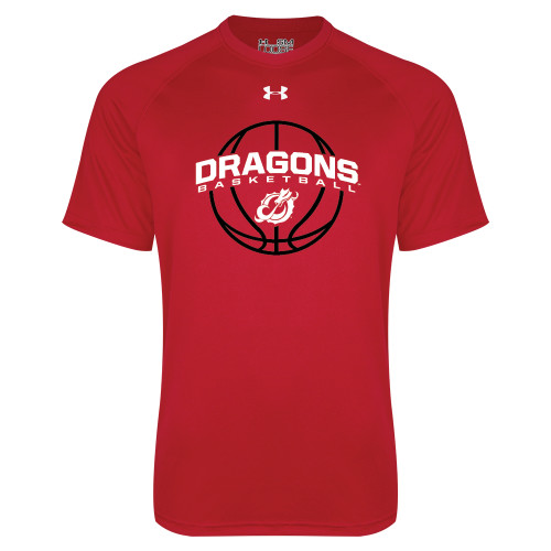  Under Armour Red Tech Tee - Basketball Design