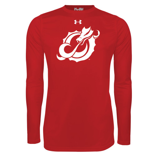 Main Image for  Under Armour Red Long Sleeve Tech Tee