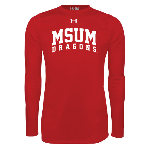 Main Image for  Under Armour Red Long Sleeve Tech Tee