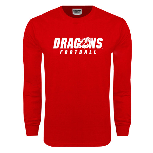  Red Long Sleeve T Shirt - Football
