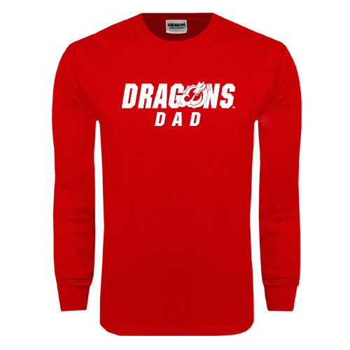  Red Long Sleeve T Shirt - Dad