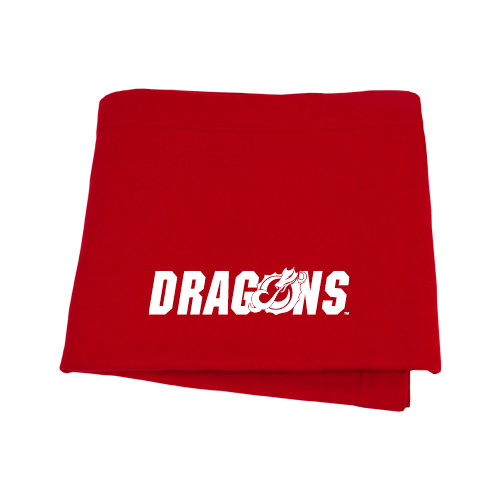  Red Sweatshirt Blanket - Dragons