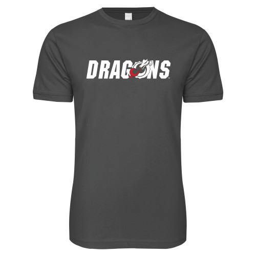  Next Level Charcoal SoftStyle T Shirt - Dragons